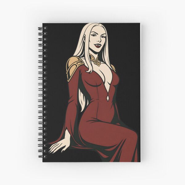 Artikel-Vorschau von Carmilla Castlevania Netflix Fanart Sticker – Dark Gothic Vampire Queen Vektorgrafik, designt und verkauft von WAUZ.