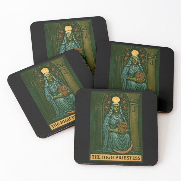 Item preview, The High Priestess - Zombie Tarot Collection designed and sold by The Final Girl Club .