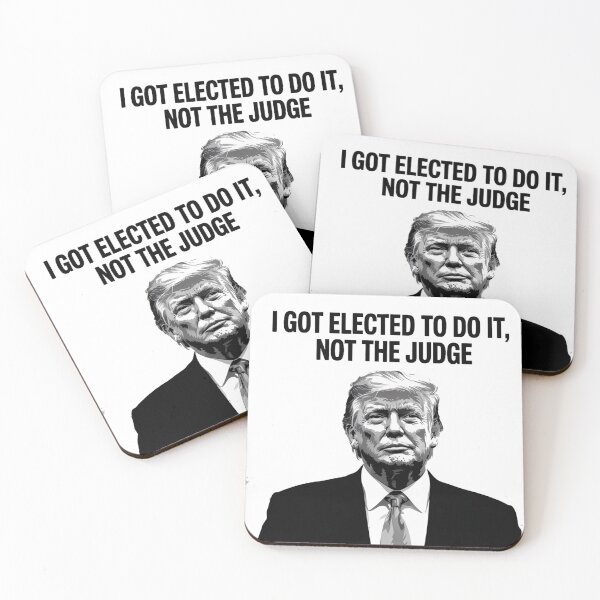 Item preview, quote &unquote president trump wth photo on activists designed and sold by Mudikeys.
