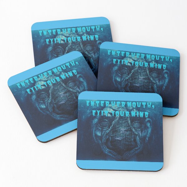 Item preview, Enter Her Mouth, Exit Your Mind – Blue Descent into Mental Collapse designed and sold by Anomaly Effect.