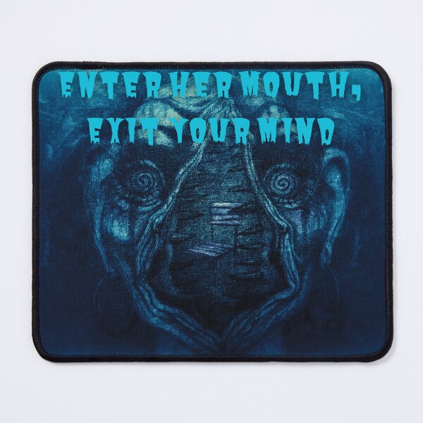 Item preview, Enter Her Mouth, Exit Your Mind – Blue Descent into Mental Collapse designed and sold by Anomaly Effect.