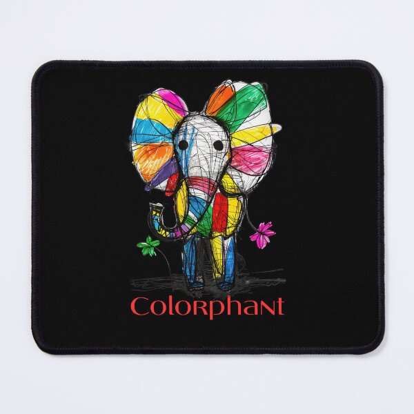 Item preview, Colorphant – Colorful Elephant | Funny animal design with style & joy of color designed and sold by KolbaVison.