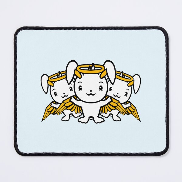 Item preview, 3 Rabbits Angel Wings Halo Holy Heaven Sky Team designed and sold by shirt-o-mat.