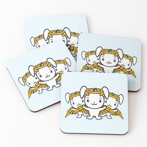 Item preview, 3 Rabbits Angel Wings Halo Holy Heaven Sky Team designed and sold by shirt-o-mat.