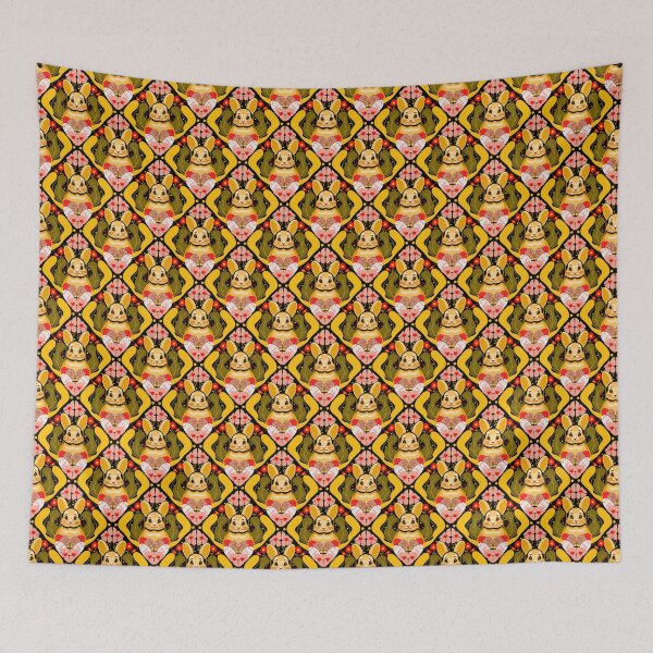 Item preview, Vintage Easter & Easter Rabbit, Unique Holiday Print handmade design designed and sold by Clara Fruggeri.