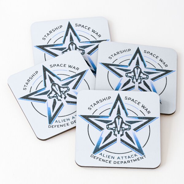 Item preview, Starship Command Emblem – Alien Attack Defence Department designed and sold by SteadyRolling.