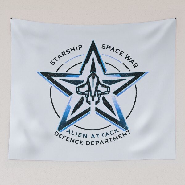 Item preview, Starship Command Emblem – Alien Attack Defence Department designed and sold by SteadyRolling.
