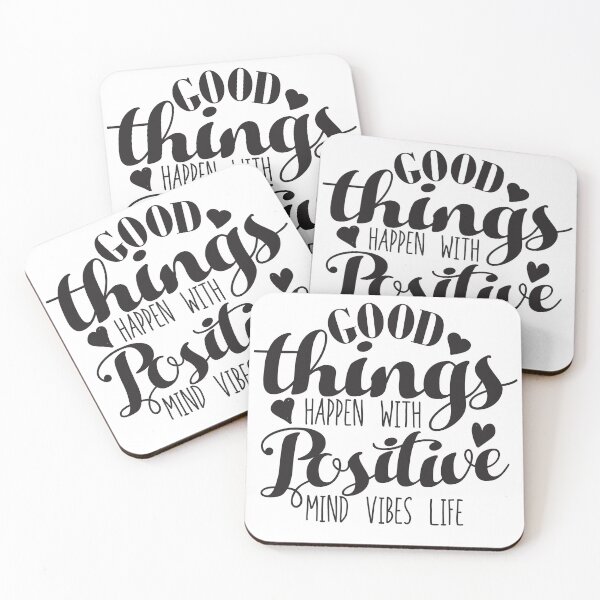 Item preview, Good Things Happen with Positive Vibe designed and sold by The secret storage room.