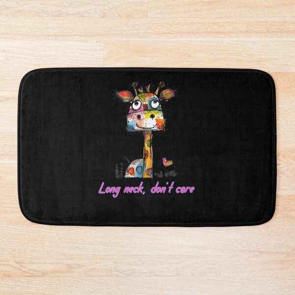 Item preview, Long neck, don’t care – Funny, colorful giraffe with character | Cool design for individualists and animal lovers designed and sold by KolbaVison.