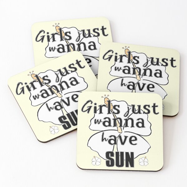 Item preview, Girls Just Wanna Have Sun designed and sold by DitzyDonuts.