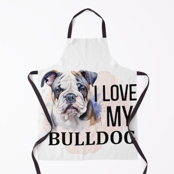 Item preview, I Love My Bulldog designed and sold by Bichon Boutique.