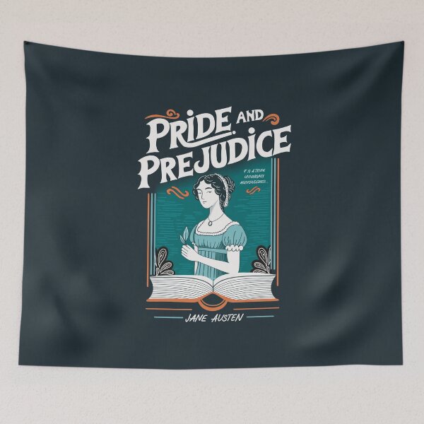 Item preview, Pride and Prejudice: Lizzie designed and sold by JennyPrintsUK.