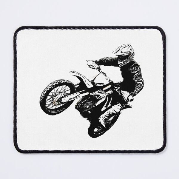 Item preview, DIRTBIKER ON WHEELIE designed and sold by MonoStyle.