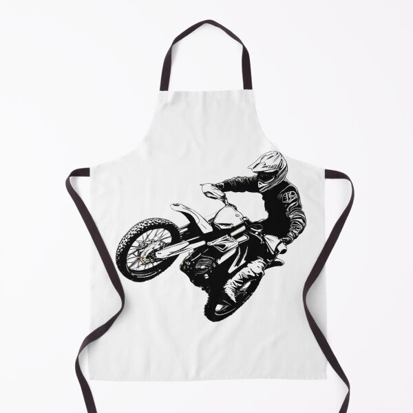 Item preview, DIRTBIKER ON WHEELIE designed and sold by MonoStyle.