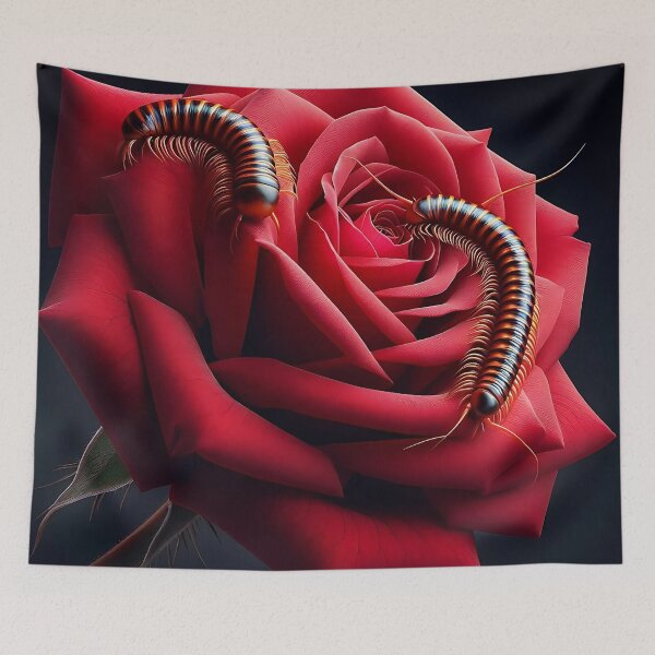 Item preview, Centipede Rose Photographic designed and sold by JessArty ⭐⭐⭐⭐⭐.