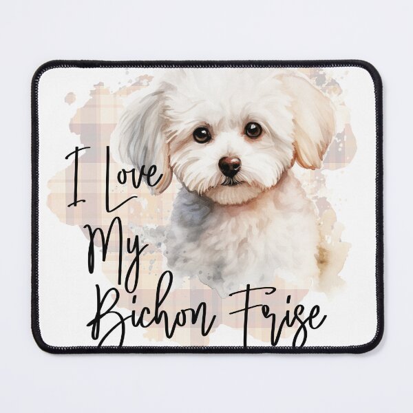 Item preview, I Love My Bichon Frise  designed and sold by Bichon Boutique.