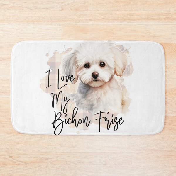 Item preview, I Love My Bichon Frise  designed and sold by Bichon Boutique.
