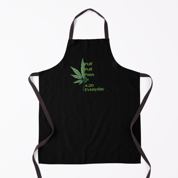 Item preview, Puff Puff Pass 4:20 Everyday – Casual hemp leaf look for connoisseurs - Relaxed lifestyle designed and sold by KolbaVison.