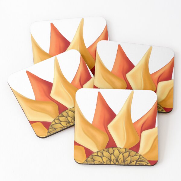 Item preview, Geometric Sunflower Horizontal designed and sold by lezell.