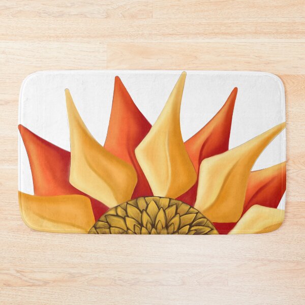 Item preview, Geometric Sunflower Horizontal designed and sold by lezell.