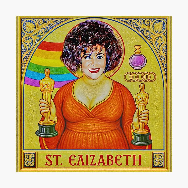 Item preview, St Elizabeth Taylor designed and sold by CMooreWorx.