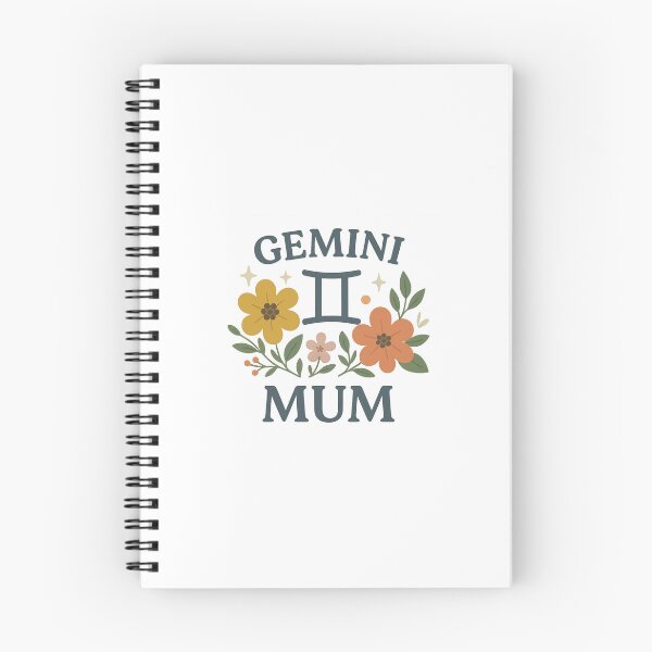 Item preview, Gemini Mum Floral Zodiac Design – Celestial Botanical Astrology Gift designed and sold by DJCApparel.
