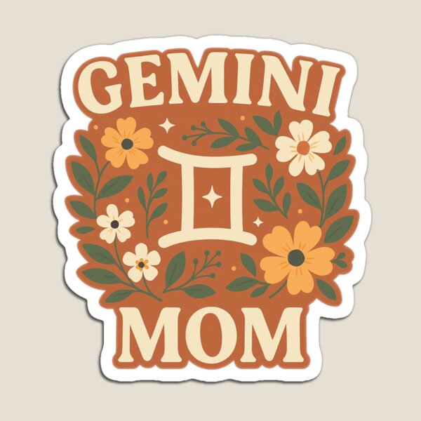 Item preview, Gemini Mom Floral Zodiac Design – Celestial Botanical Astrology Gift designed and sold by DJCApparel.