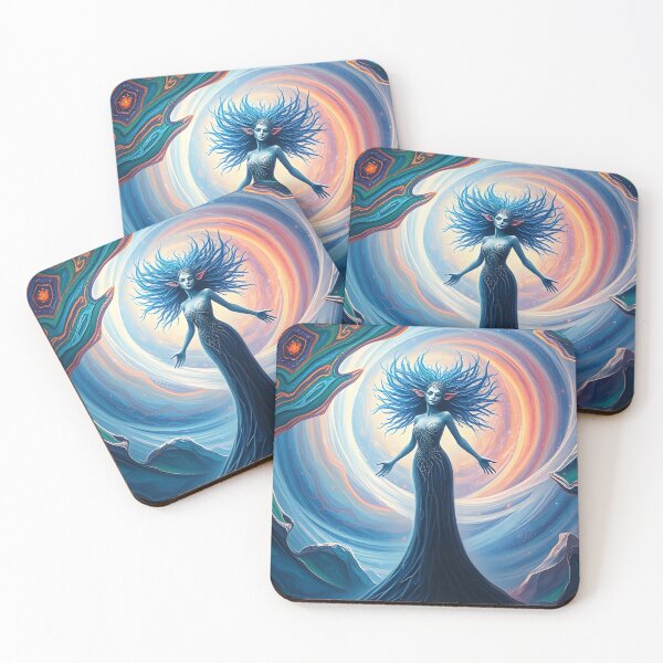 Item preview, Cosmic Being in Vortex designed and sold by amidigiart.