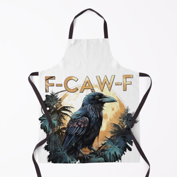 Item preview, Retro F-Caw-F Black Bird Crow Funny Crow Lover designed and sold by Mohamedeinoo.