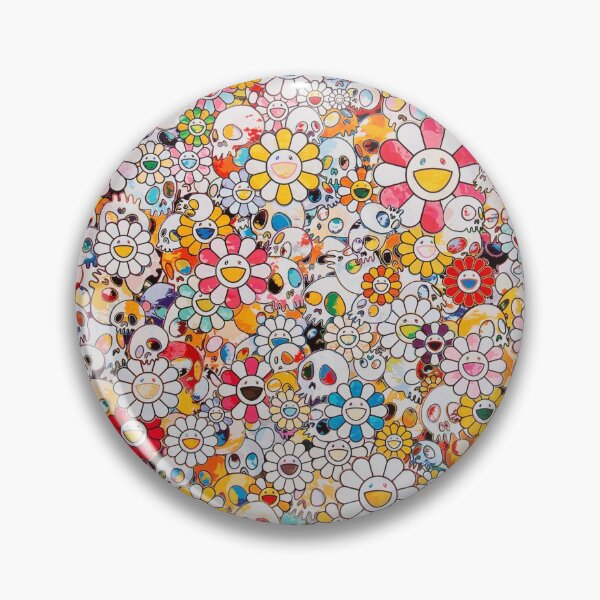 Item preview, Happy flowers and Skulls designed and sold by fetchart.
