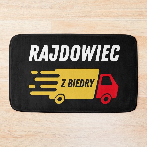 Item preview, Rajdowiec z Biedry Funny Polish Truck Driver Humor Gag Gift designed and sold by Anniko Art Studio.