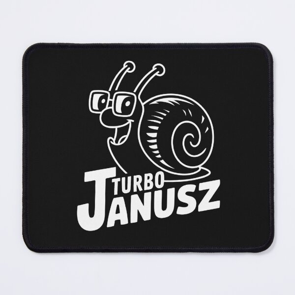 Item preview, Turbo Janusz Funny Polish Driver Humor designed and sold by Anniko Art Studio.