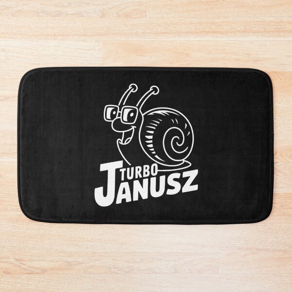 Item preview, Turbo Janusz Funny Polish Driver Humor designed and sold by Anniko Art Studio.