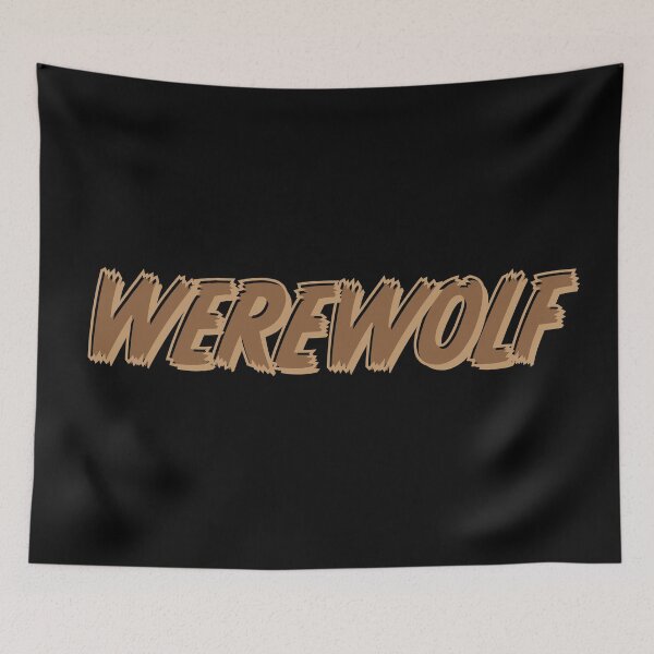 Item preview, Werewolf designed and sold by BANDOFSCRIBBLE Hollywood.