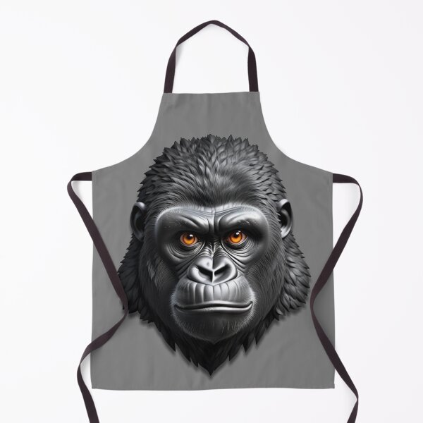 Item preview, GORILLA HEAD (#808080) designed and sold by Marlon Oseguera.