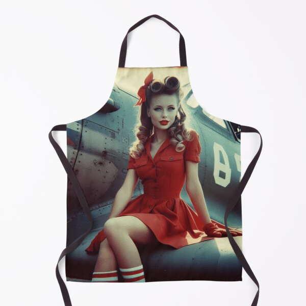 Item preview, WW2 Bomber Pinup designed and sold by BrokenBunnie.