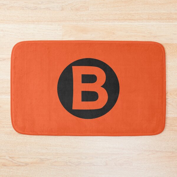 Item preview, letter b orange designed and sold by ZiphGames.