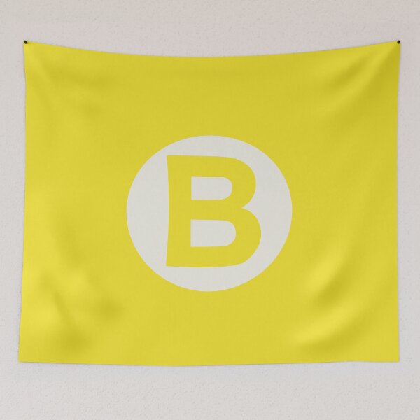 Item preview, letter b yellow designed and sold by ZiphGames.