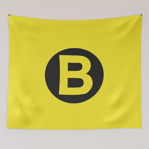 Item preview, letter b yellow designed and sold by ZiphGames.