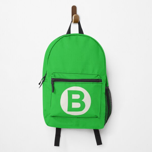 Item preview, letter b green designed and sold by ZiphGames.