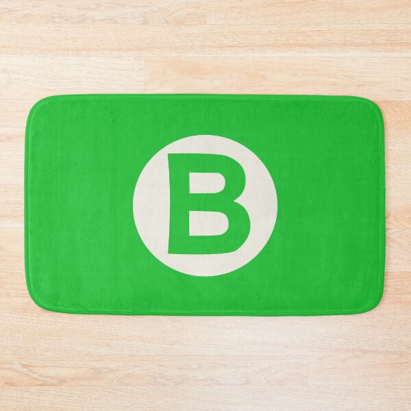 Item preview, letter b green designed and sold by ZiphGames.