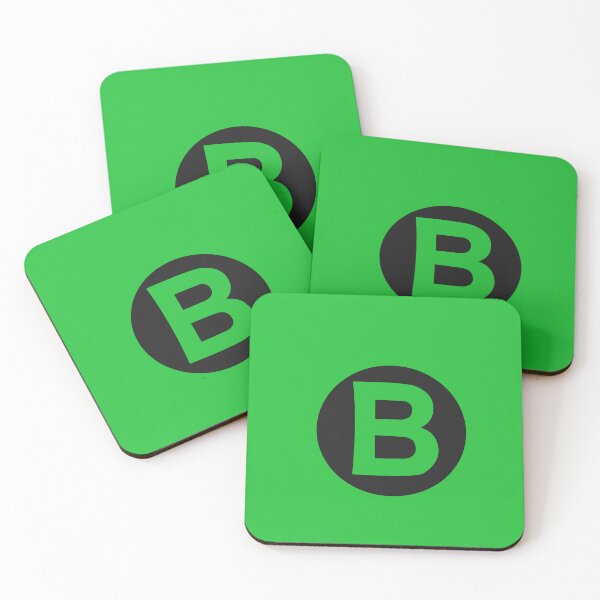 Item preview, letter b green designed and sold by ZiphGames.