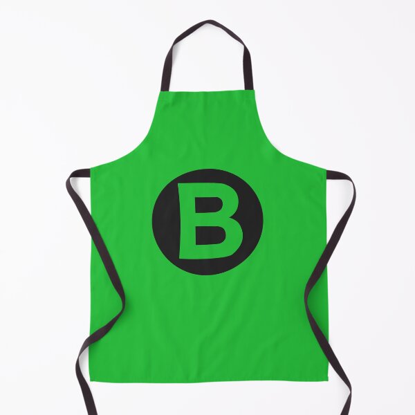 Item preview, letter b green designed and sold by ZiphGames.