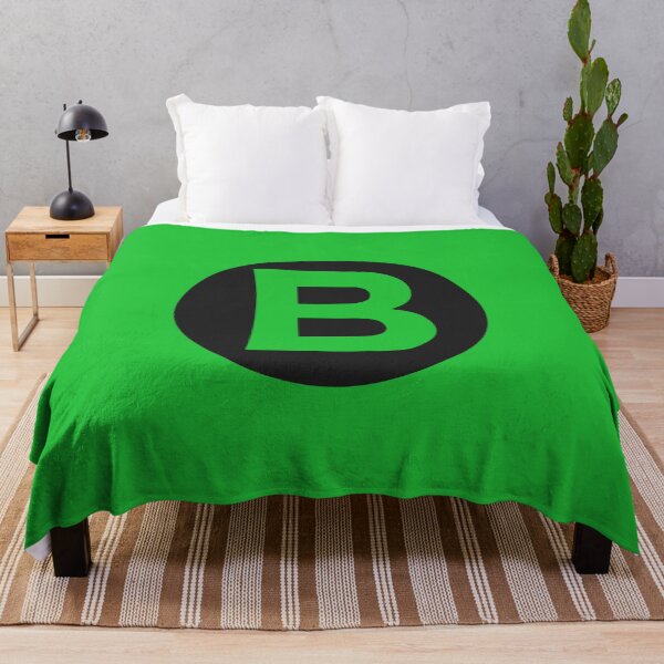 Item preview, letter b green designed and sold by ZiphGames.