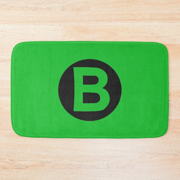 Item preview, letter b green designed and sold by ZiphGames.