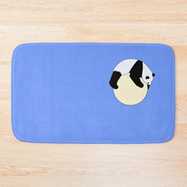 Item preview, Giant Panda Playing on the Moon Die Cut designed and sold by JoyousArt4u.