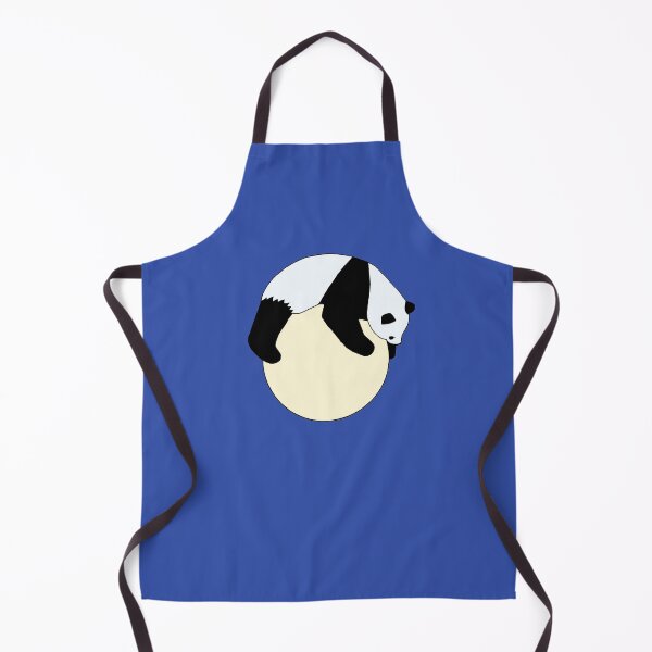 Item preview, Giant Panda Playing on the Moon Die Cut designed and sold by JoyousArt4u.
