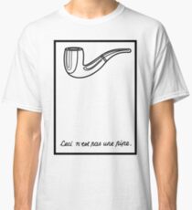 Ceci n'est pas une pipe Classic T-Shirt