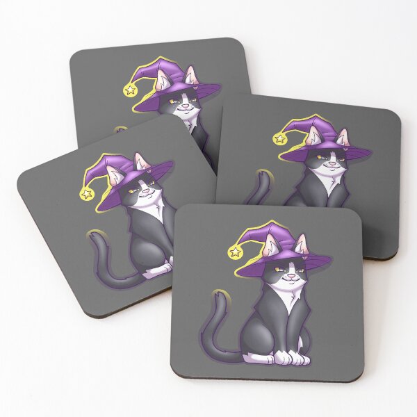 Item preview, RPG kitten Wizzard designed and sold by The Vagrant Mansion.