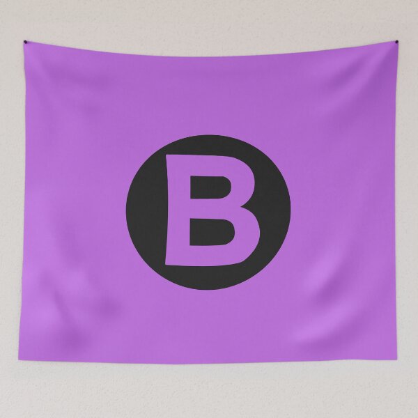 Item preview, letter b purple designed and sold by ZiphGames.